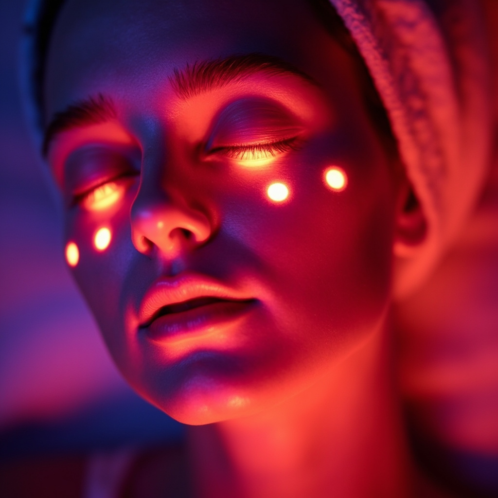 LED technology closeup